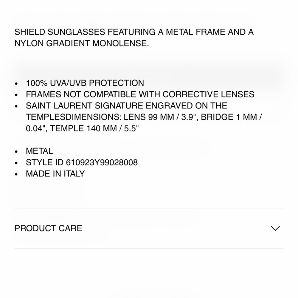 Saint Laurent Sl 364 Sunglasses Brown Gold - Picture 11 of 15